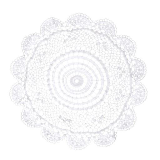 Darice - Crochet Doily - White - 1 Piece