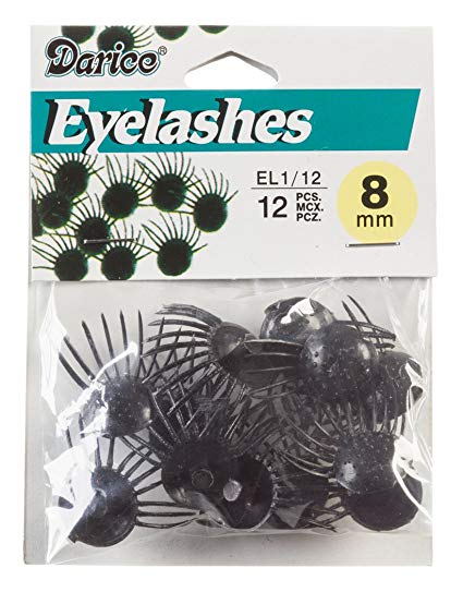 Darice - Eyelashes - 8mm