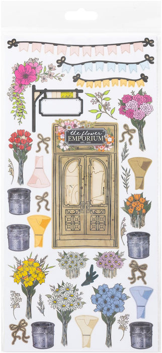 49 And Market Laser Cut Outs - Elements, The Flower Emporium