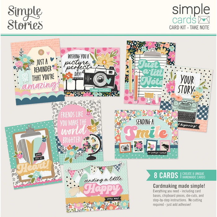 Simple Stories Simple Cards Card Kit -Take Note