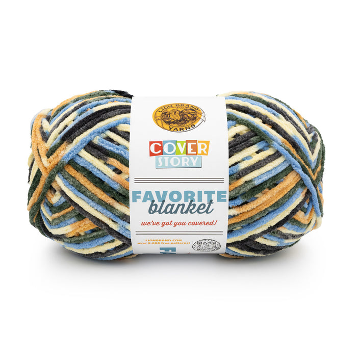 Lion Brand Cover Story Favorite Blanket Yarn-Sandstorm