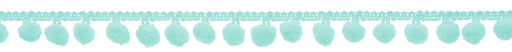 Simplicity Pom Pom Fringe 3/4"X4'-Light Teal