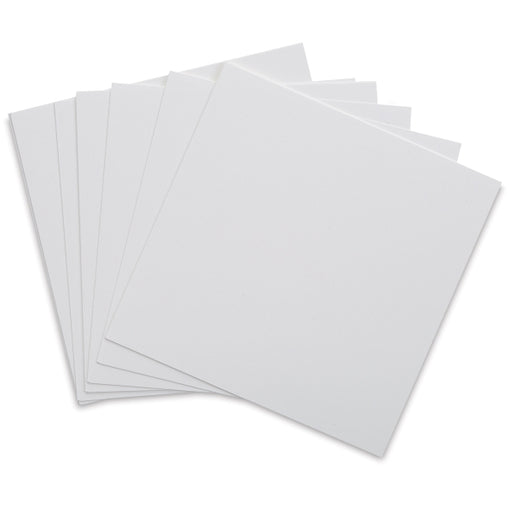 We R Memory Keepers - Letterpress Square Flat Paper Cards - Cream