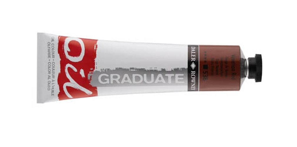 Daler-Rowney - Graduate Oil Paint - Venetian Red - 38ml