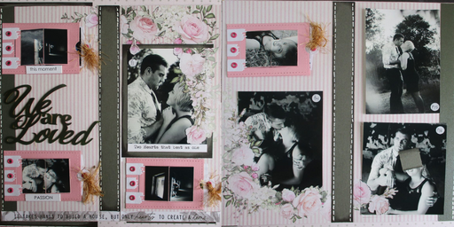 Clidanvilla Scrapper - Double Page DIY Layout Kit - We Are Loved