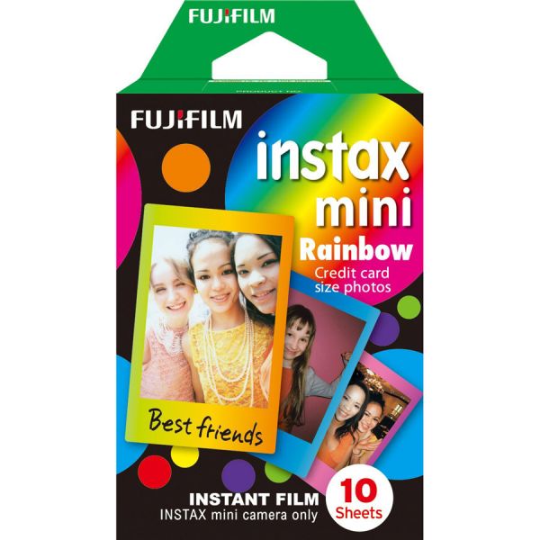 Fujifilm - Instax - Mini Instant Film - Rainbow - 10 sheets