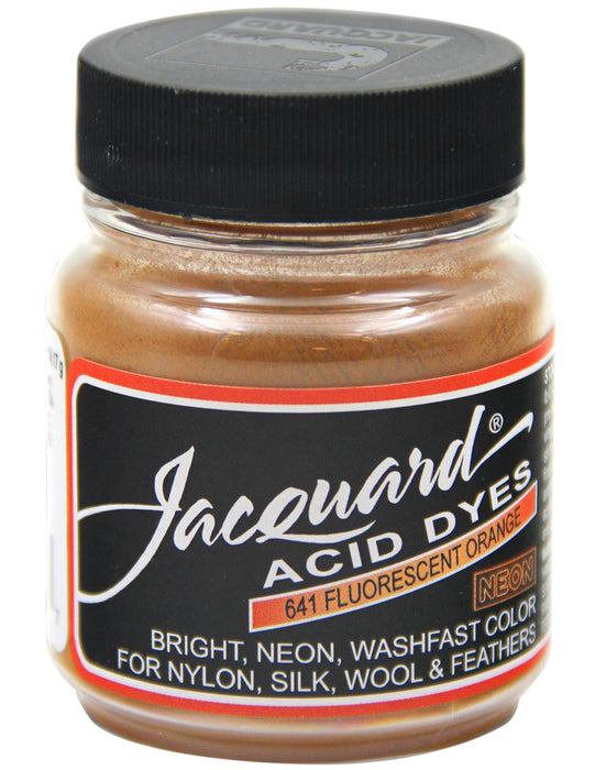 Jacquard Acid Dyes .5oz-Flourescent Orange