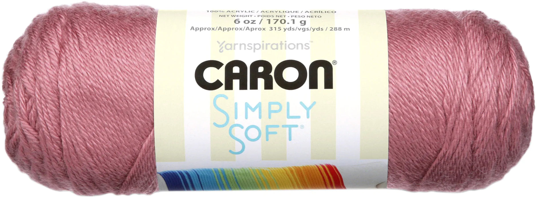 Caron Simply Soft Solids Yarn-Plum Wine