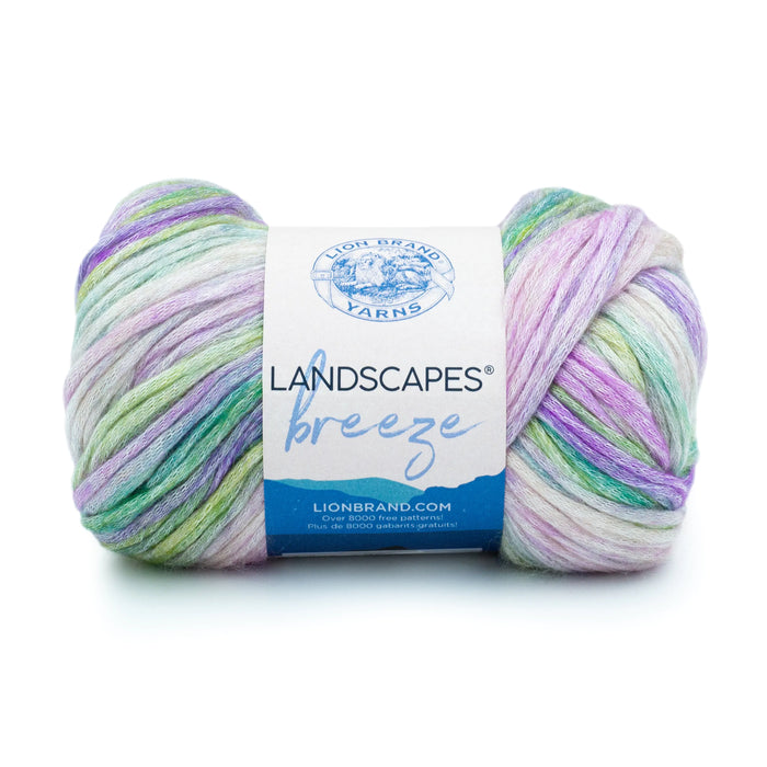 Lion Brand Landscapes Breeze Yarn-Rainforest