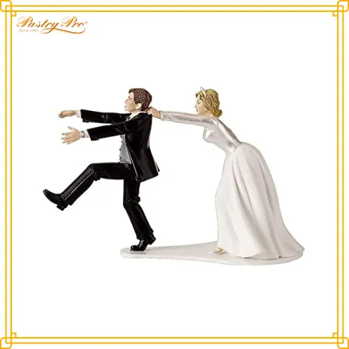 Wilton, Cake Topper - Wedding Couple 'Oh No You Don't'