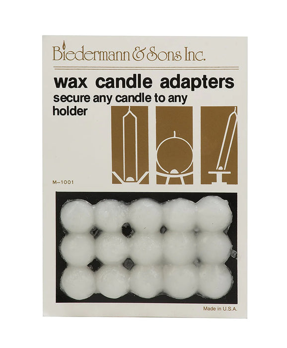 Biedermann & Sons - Wax Candle Adapters 15pcs