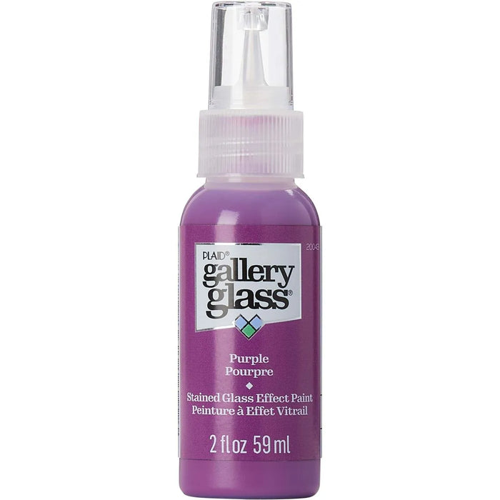 FolkArt Gallery Glass Paint 2oz- Purple