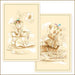 Katy Sue Designs - Charlie's Ark - Sepia Card Toppers - Plant Pot Pals