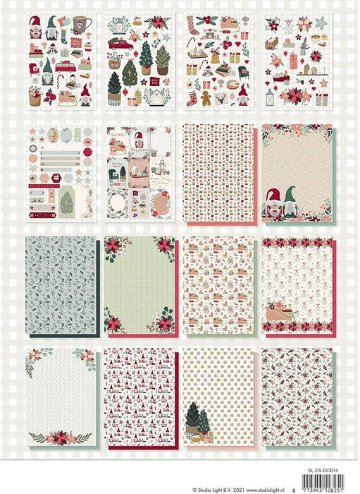 Studio Light - Essentials DIY block A4 - Cozy Christmas Nr.14