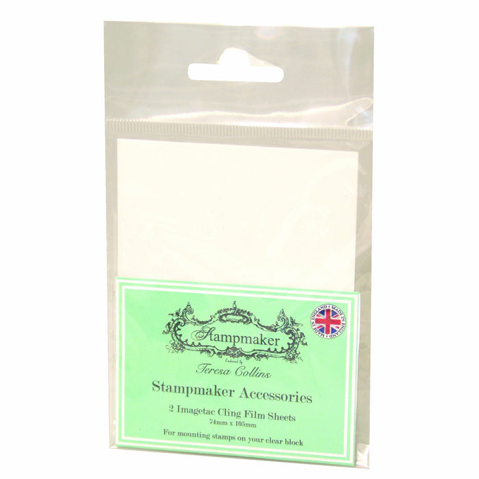 Imagepac - Stampmaker Machine Accessories - Cling For Mounting Stamps 2/Pkg 3"x4"