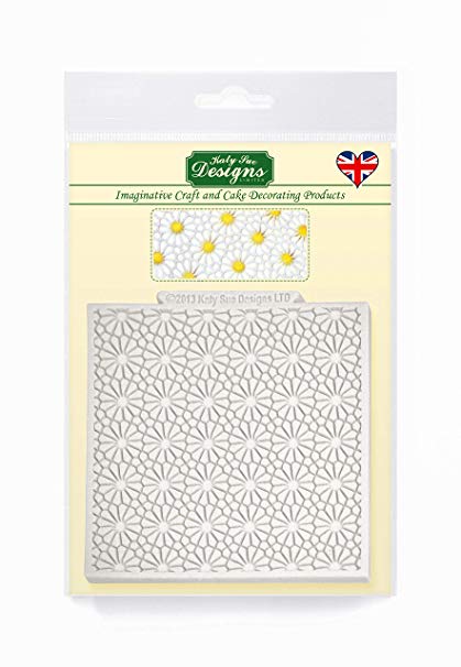 Katy Sue Designs - Silicone Mould - Design Mat - Daisy