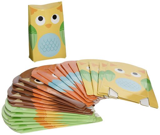 Kate Aspen - Set of 24 Owl Favor Box - Whooo's Happy