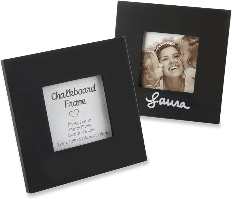 Kate Aspen - "Chalkboard" Square Black Frame - 1 piece