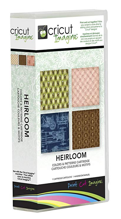 Cricut Cartridges - Imagine Machine - Colors & Patterns - Heirloom