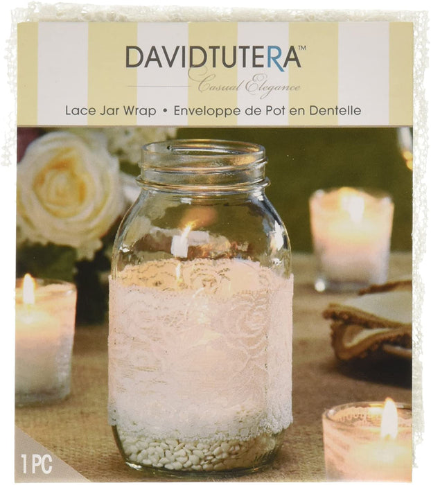 David Tutera - Lace Jar Wrap - 1 Piece