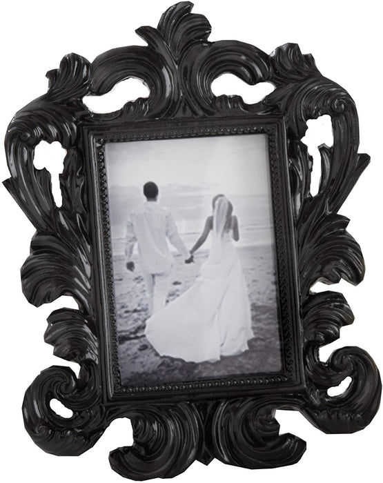 Kate Aspen - Black Baroque Elegant Photo Frame - 1 unit