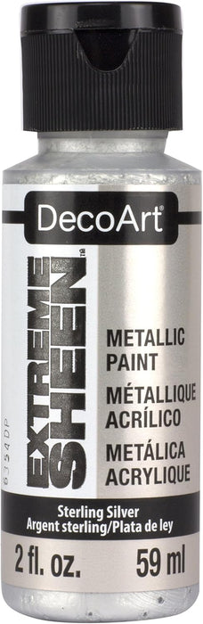 DecoArt - Extreme Sheen Paint 2oz -Sterling Silver
