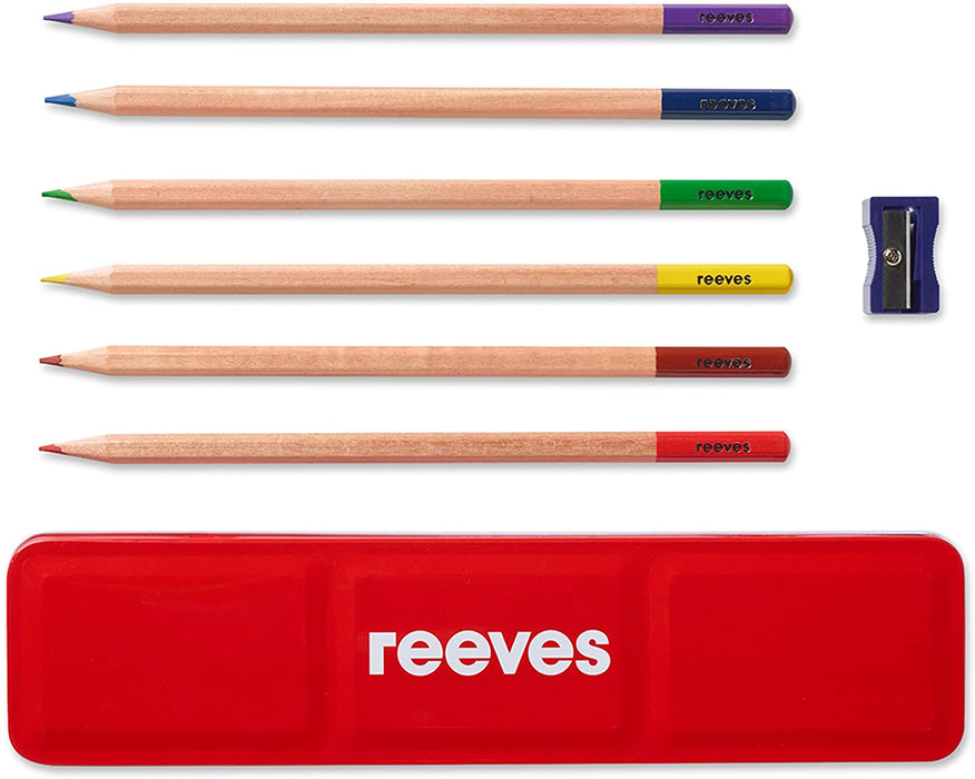 Reeves - Coloured Pencils Tin Set - 7piece