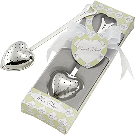 Kate Aspen - Tea Time Heart Tea Infuser in Elegant Box