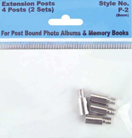 Pioneer Screw Post Extenders 8mm 4/Pkg-