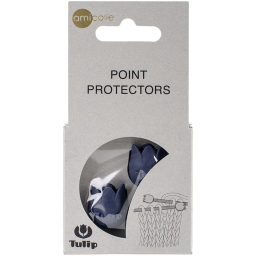 Tulip Point Protectors-Navy/Large