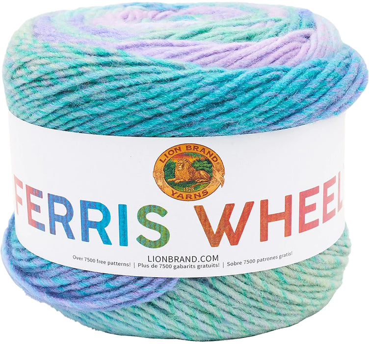 Lion Brand Ferris Wheel Yarn-Cotton Candy