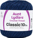 Aunt Lydia's Classic Crochet Thread Size 10-Navy