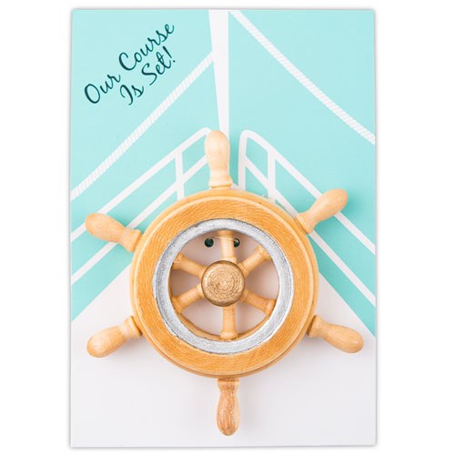 Weddingstar - Boat Wheel Magnet (one piece)