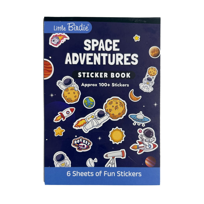 Little Birdie - Stickers Book - Space Adventures Approx 18.1 x 12.4cm 6sheets