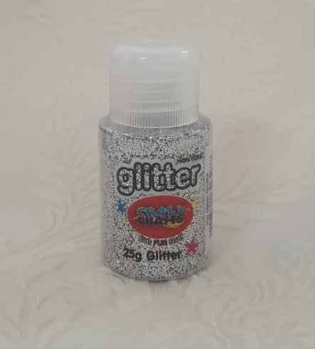 Crazy Crafts - Glitter Shake - Silver