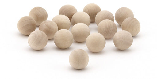 Hygloss Wood Balls 1" 12/Pkg-