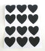 Crazy Crafts - Chalkboard Heart Stickers - Large