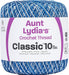 Aunt Lydia's Classic Crochet Thread Size 10-Shades Of Blue