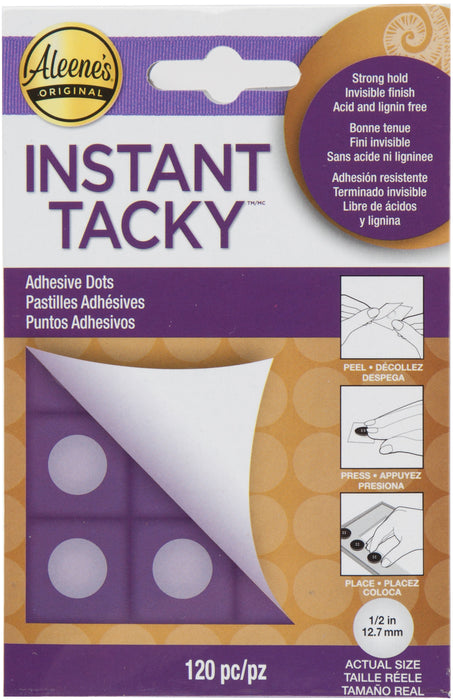 Aleene's Adhesive Dots-.5" 120/Pkg