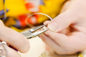 Crimp Covers, 5 mm / .197 in, Gold Color, 20 pc