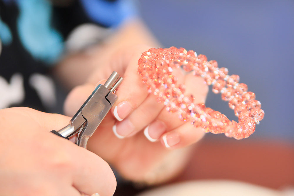 Memory Wire Finishing Pliers, 4 mm & 2 mm / 0.157 in & 0.079 in, diameter ends