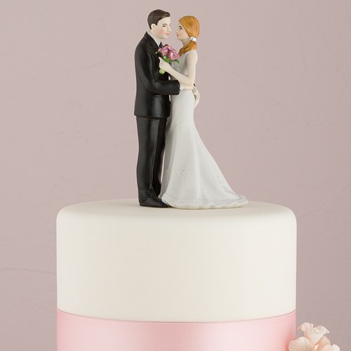 Weddingstar - Porcelain Cake Topper - Cheeky Bride & Groom (My Main Squeeze)