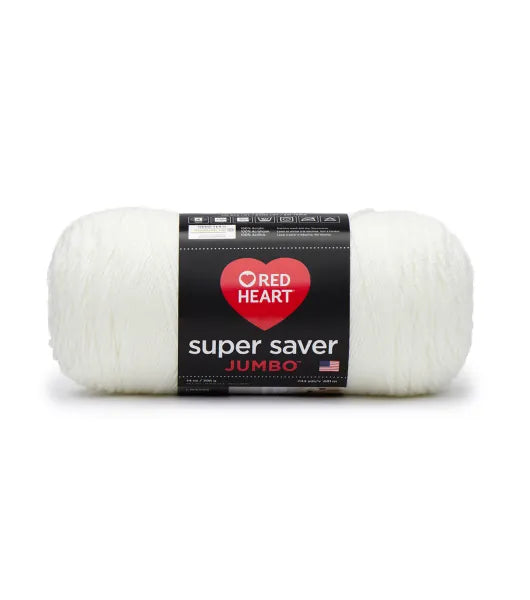 Red Heart Super Saver Yarn - Soft White