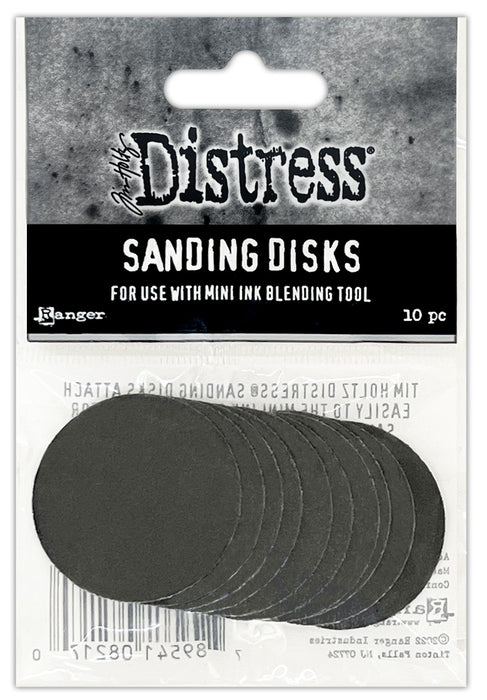 Tim Holtz Distress Sanding Disks 10/Pkg-