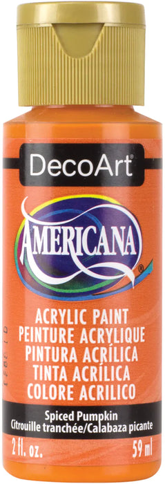 DecoArt Americana Acrylic Paint 2oz-Spiced Pumpkin - Opaque