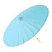 Weddingstar - Paper Parasol with Bamboo Boning - Aqua Blue