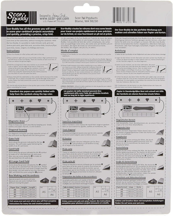 Scor-Buddy Mini Scoring Board 24cmX19cm Metric