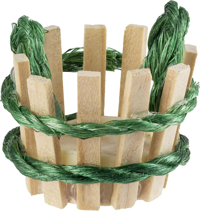 Darice Timeless Minatures Slatted Basket Decoration 1-in