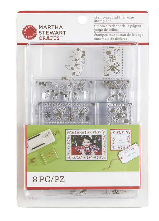 Martha Stewart Crafts - Stamp around the Page - Stamp set - Wonderland