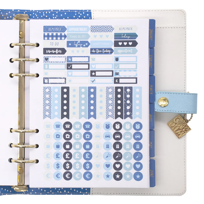 Carpe Diem - Personal Planner - Feathers